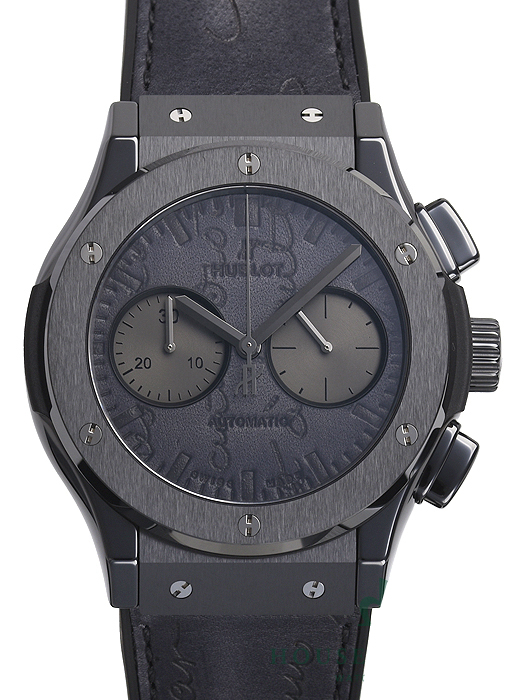 ウブロ クラシック フュージョン クロノグラフ ベルルッティ スクリット 521.CM.0500.VR.BER17 基本仕様は本物と同じ形のHUBLOTです