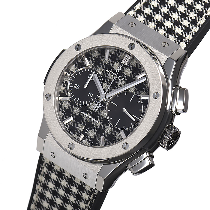 ウブロ クラシックフュージョン イタリアインディペンデント ピエドプール 521.NX.2702.NR.ITI17 基本仕様は本物と同じ形のHUBLOTです