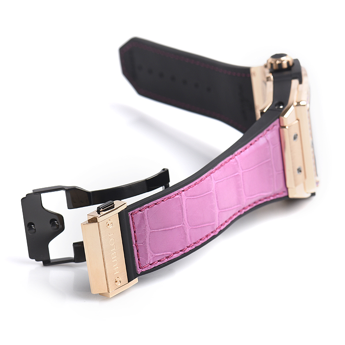 ウブロ スピリッド オブ ビッグバン ムーンフェイズ キングゴールド パープル 647.OX.4781.LR.1205 基本仕様は本物と同じ形のHUBLOTです