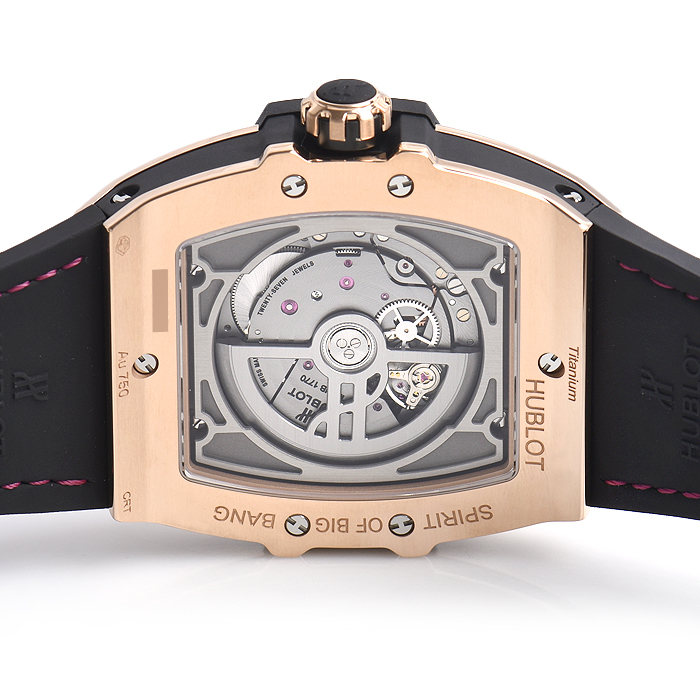 ウブロ スピリッド オブ ビッグバン ムーンフェイズ キングゴールド パープル 647.OX.4781.LR.1205 基本仕様は本物と同じ形のHUBLOTです