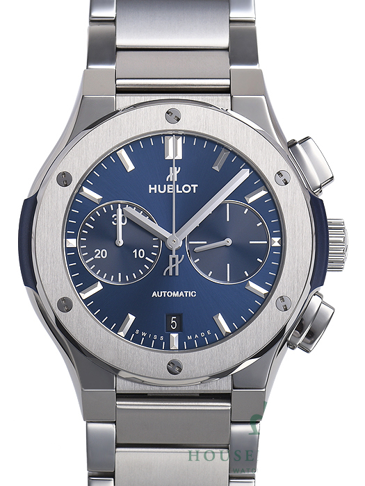 ウブロ クラシックフュージョン チタニウム クロノグラフ 520.NX.7170.NX 基本仕様は本物と同じ形のHUBLOTです