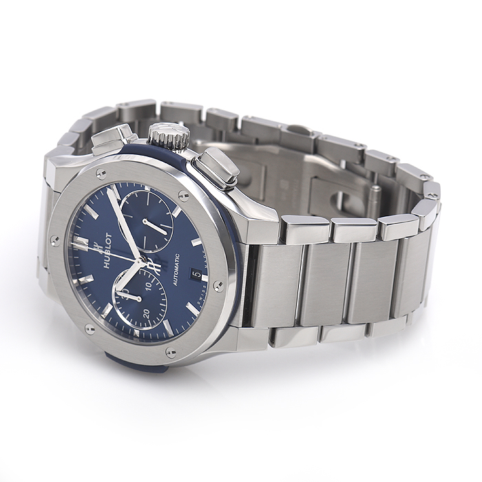 ウブロ クラシックフュージョン チタニウム クロノグラフ 520.NX.7170.NX 基本仕様は本物と同じ形のHUBLOTです