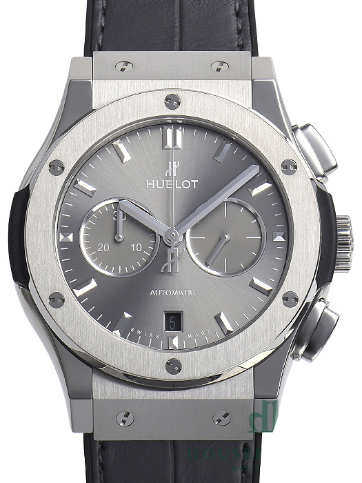 ウブロ クラシックフュージョン クロノグラフ レーシンググレー 541.NX.7070.LR 基本仕様は本物と同じ形のHUBLOTです