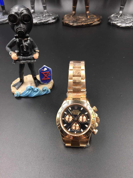 ロレックス デイトナ 116505 ローズゴールド 基本仕様は本物と同じ形のROLEX です