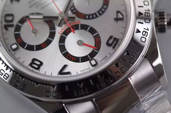 ロレックス デイトナ 116509 ホワイト 基本仕様は本物と同じ形のROLEX です