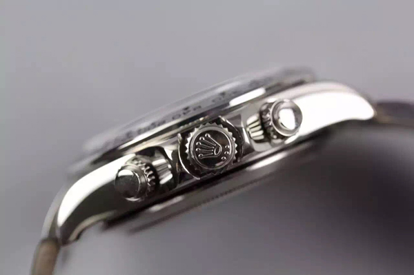 ロレックス デイトナ 116509 ホワイト 基本仕様は本物と同じ形のROLEX です