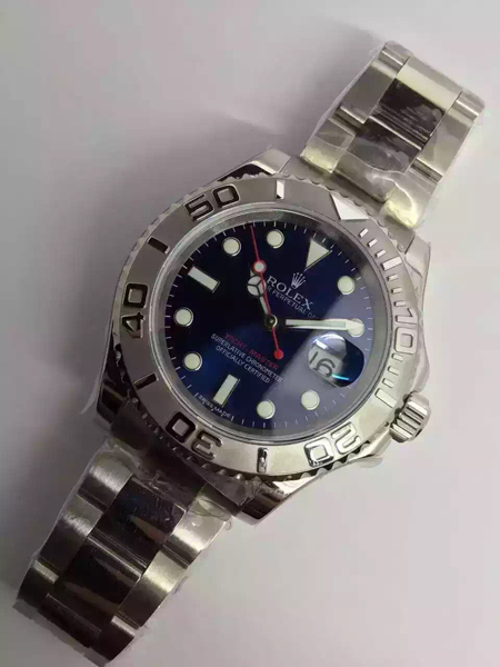 ロレックス ヨットマスター ブルー 116622 メンズ 基本仕様は本物と同じ形のROLEX です
