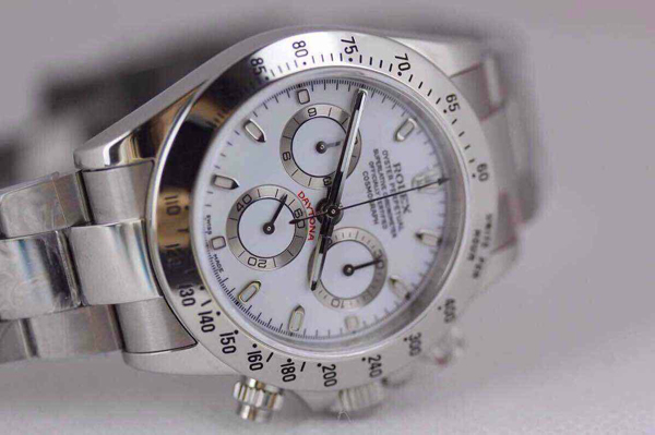 ロレックス デイトナ ホワイト 116520 メンズ 基本仕様は本物と同じ形のROLEX です