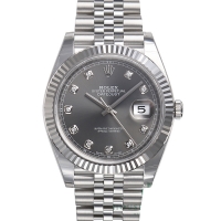 ロレックススーパーコピー デイトジャスト４１ 126334G ダイヤモンド 基本仕様は本物と同じ形のROLEX です