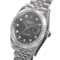 ロレックススーパーコピー デイトジャスト４１ 126334G ダイヤモンド 基本仕様は本物と同じ形のROLEX です