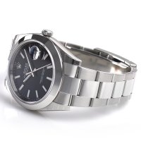 ロレックススーパーコピー デイトジャスト４１ 126300 ブラック 基本仕様は本物と同じ形のROLEX です
