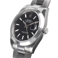 ロレックススーパーコピー デイトジャスト４１ 126300 ブラック 基本仕様は本物と同じ形のROLEX です