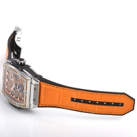 ウブロ スピリット オブ ビッグバン ムーンフェイズ チタニウム オレンジ 647.NX.5371.LR.1206 基本仕様は本物と同じ形のHUBLOTです