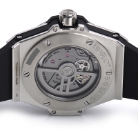 ウブロスーパーコピー ビッグバン ワンクリック スチールフルパヴェ 465.SX.9010.RX.1604 基本仕様は本物と同じ形のHUBLOTです