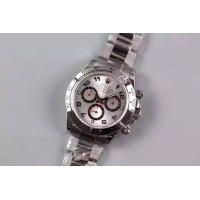 ロレックス デイトナ 116509 ホワイト 基本仕様は本物と同じ形のROLEX です