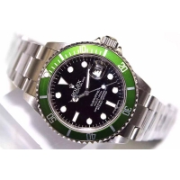 ロレックス サブマリーナ グリーン 16610LV 基本仕様は本物と同じ形のROLEX です