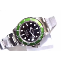 ロレックス サブマリーナ グリーン 16610LV 基本仕様は本物と同じ形のROLEX です
