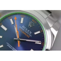 ロレックス ミルガウス ブルー 116400GV メンズ 基本仕様は本物と同じ形のROLEX です