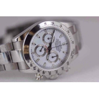ロレックス デイトナ ホワイト 116520 メンズ 基本仕様は本物と同じ形のROLEX です