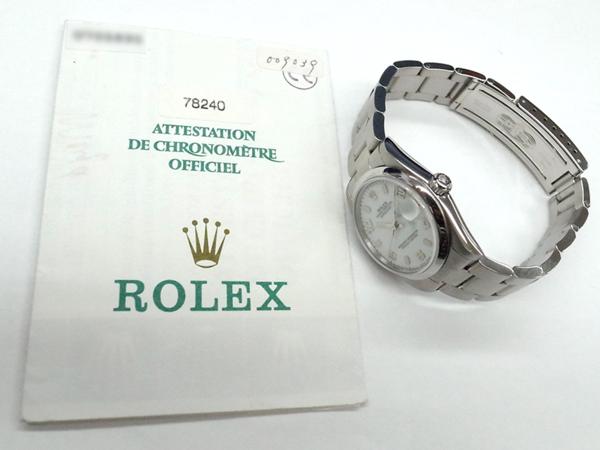 最高級N級品 ロレックススーパーコピー デイトジャスト 78240 白飛びアラビア 自動巻き
