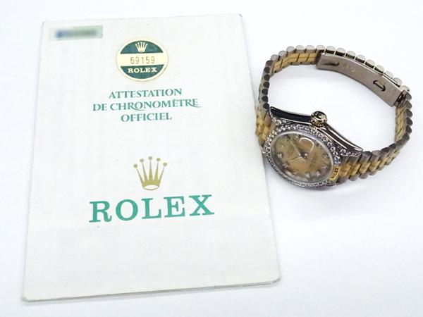 最高級N級品 ロレックススーパーコピー　デイトジャスト 69159G　ベゼルダイヤ　ラグダイヤ
