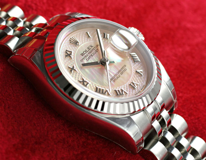 ロレックススーパーコピー 179174NRD レディース デイトジャスト ROLEX メッシュピンク