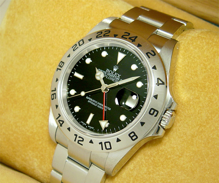 ロレックススーパーコピー エクスプローラーII 黒 ROLEX 16570