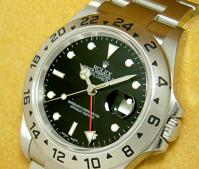ロレックススーパーコピー エクスプローラーII 黒 ROLEX 16570