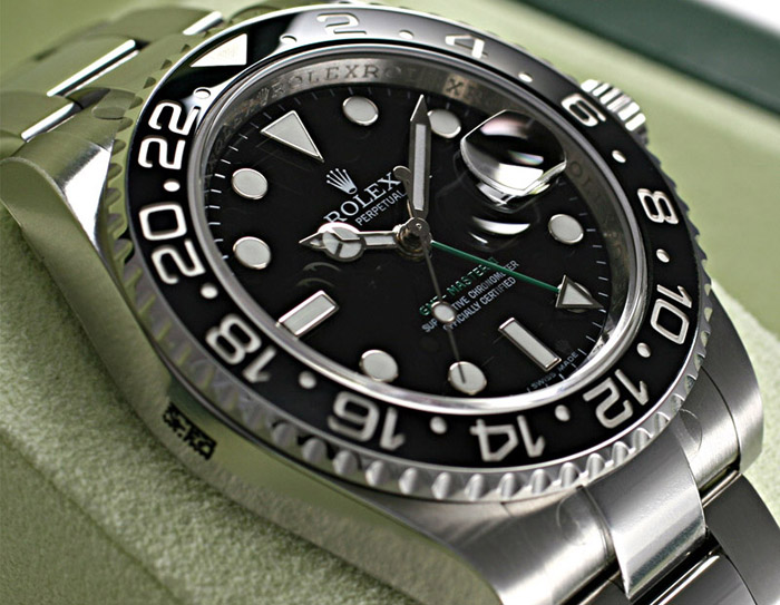 ロレックススーパーコピー GMTマスターII 黒 ROLEX 116710LN