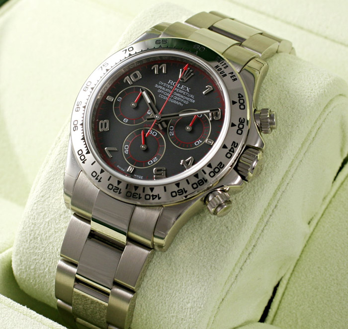 ロレックススーパーコピー デイトナ WG 黒 ROLEX 116509
