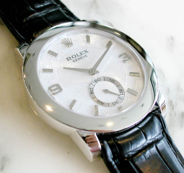 ロレックススーパーコピー チェリーニ 5204/6 プラチナ PT950-case（32mm) 手巻