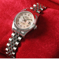 ロレックススーパーコピー 179174NRD レディース デイトジャスト ROLEX メッシュピンク
