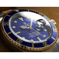 ロレックススーパーコピー サブマリーナ デイト コンビ 青 ROLEX 16613