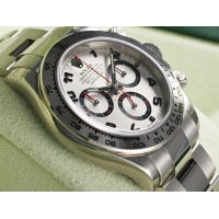 ロレックススーパーコピー デイトナ WG 銀/アラビア ROLEX 116509
