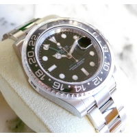 ロレックススーパーコピー GMT マスターII 116710LN SS 黒色ベゼル-case（40mm)