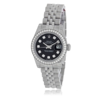 ROLEX ロレックス スーパーコピー DATEJUST デイトジャスト 179384G ブラック