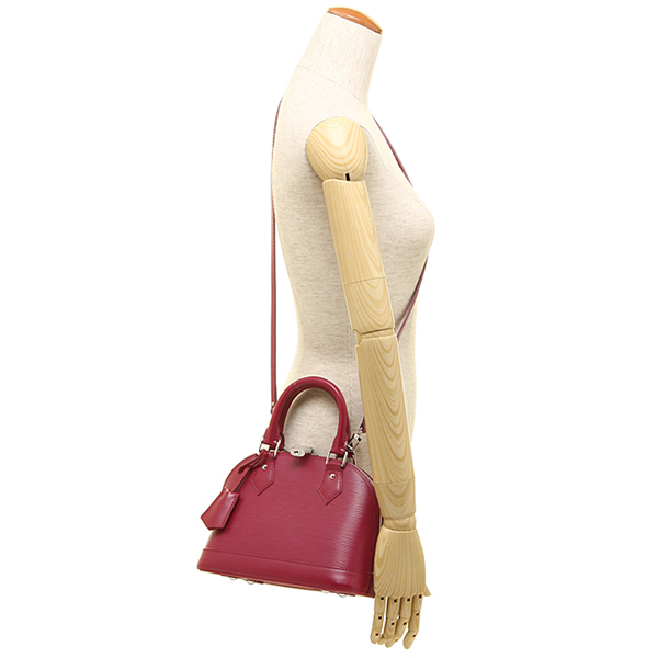ルイ・ヴィトンスーパーコピー バッグ LOUIS VUITTON M40851 エピ アルマBB ハンドバッグ フューシャ