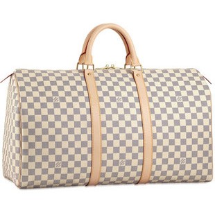 ルイ・ヴィトンスーパーコピー ダミエ・アズール LV バッグ キーポル50 N41430