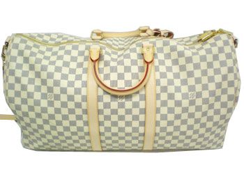 ルイ・ヴィトンスーパーコピー ダミエ・アズール LV バッグ キーポル50 N41430