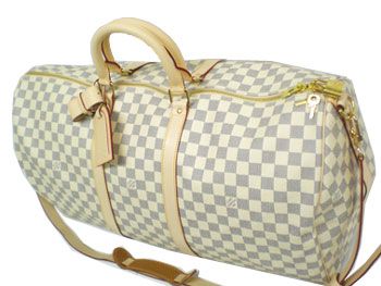 ルイ・ヴィトンスーパーコピー ダミエ・アズール LV バッグ キーポル50 N41430
