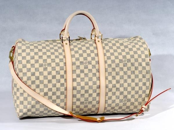 ルイ・ヴィトンスーパーコピー ダミエ・アズール LV バッグ キーポル・バンドリエール55 N41429