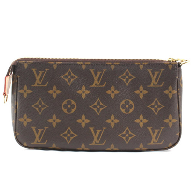 ルイ・ヴィトンスーパーコピー LOUIS VUITTON モノグラム ポシェット・アクセソワール アクセサリーポーチ ダークブラウン M40712
