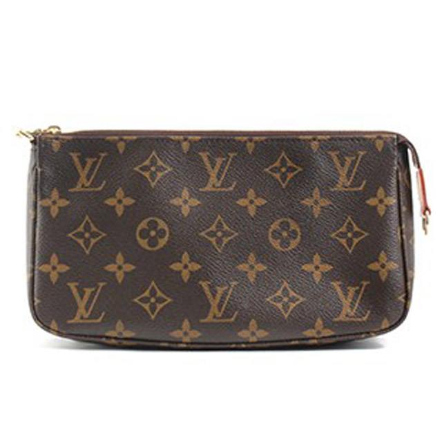 ルイ・ヴィトンスーパーコピー LOUIS VUITTON モノグラム ポシェット・アクセソワール アクセサリーポーチ ダークブラウン M40712