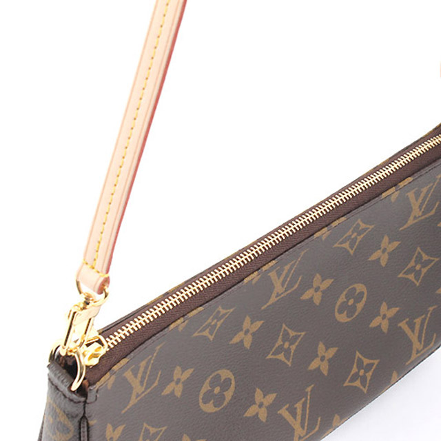 ルイ・ヴィトンスーパーコピー LOUIS VUITTON モノグラム ポシェット・アクセソワール アクセサリーポーチ ダークブラウン M40712