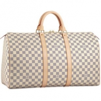 ルイ・ヴィトンスーパーコピー ダミエ・アズール LV バッグ キーポル50 N41430