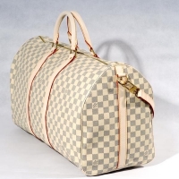 ルイ・ヴィトンスーパーコピー ダミエ・アズール LV バッグ キーポル・バンドリエール55 N41429