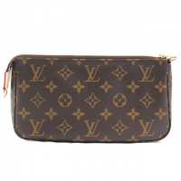 ルイ・ヴィトンスーパーコピー LOUIS VUITTON モノグラム ポシェット・アクセソワール アクセサリーポーチ ダークブラウン M40712