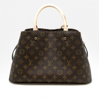 ルイ・ヴィトンスーパーコピーLOUISVUITTON モンテーニュ MM モノグラム 茶系 ゴールド金具 M41056