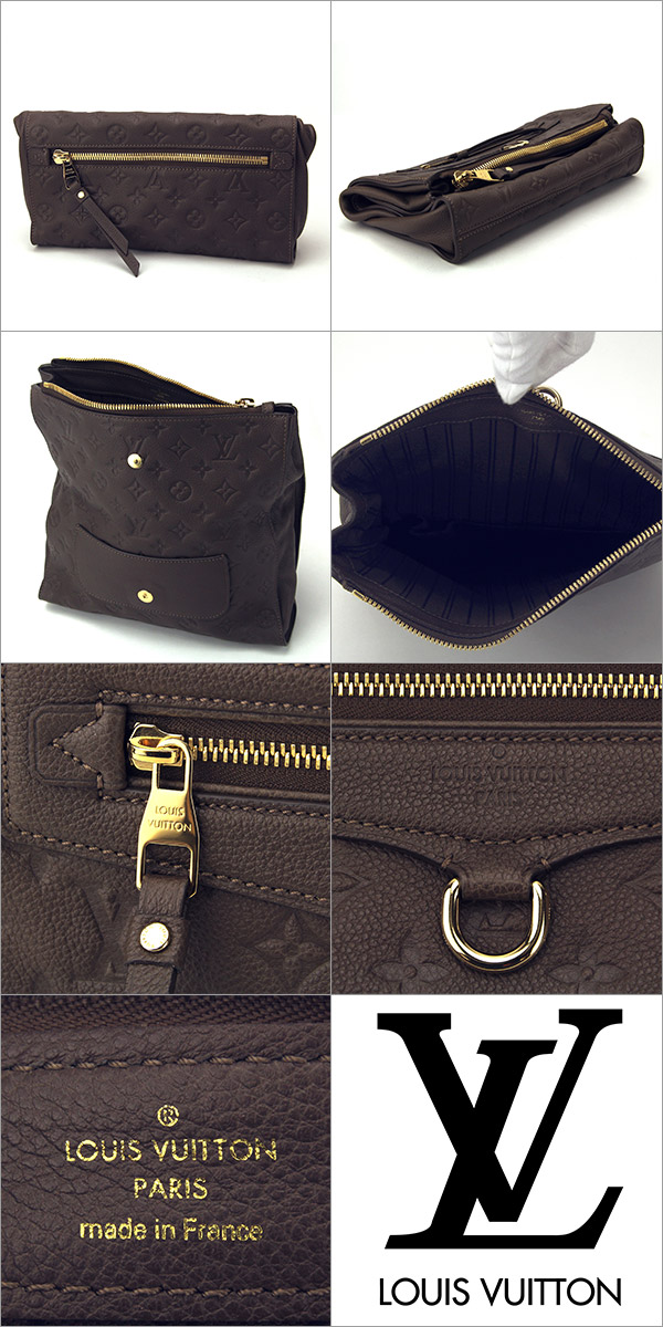 ルイ・ヴィトンスーパーコピー モノグラム アンプラント クラッチバッグ オンブル M93424