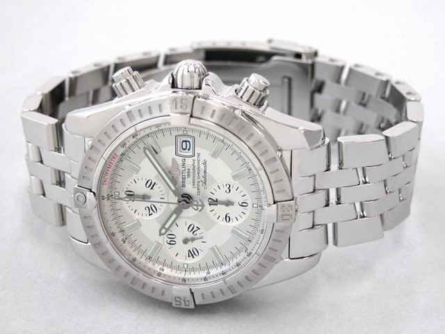 ブライトリング BREITLING クロノマットエボリューション A156G69PA シルバーバー